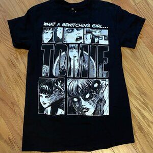 Junji Ito Tomie T-Shirt Japanese Demon Size S